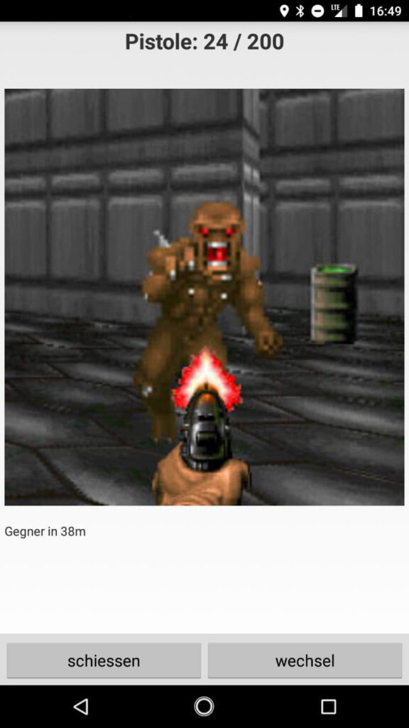 ⛧ DOOM ⛧ – Wherigo-Geocache trifft Ego-Shooter